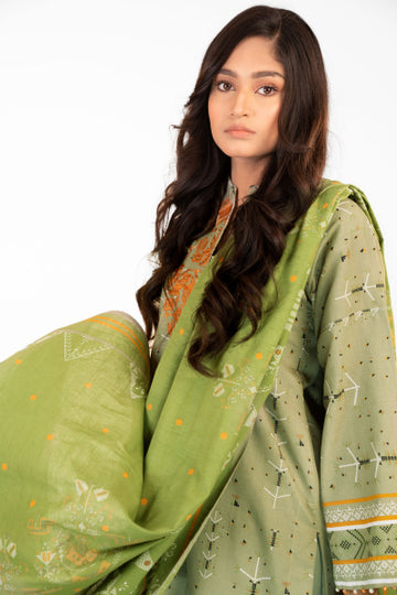 Alkaram FW-18.1-22-Mint Green Winter Collection 2022 Online Shopping